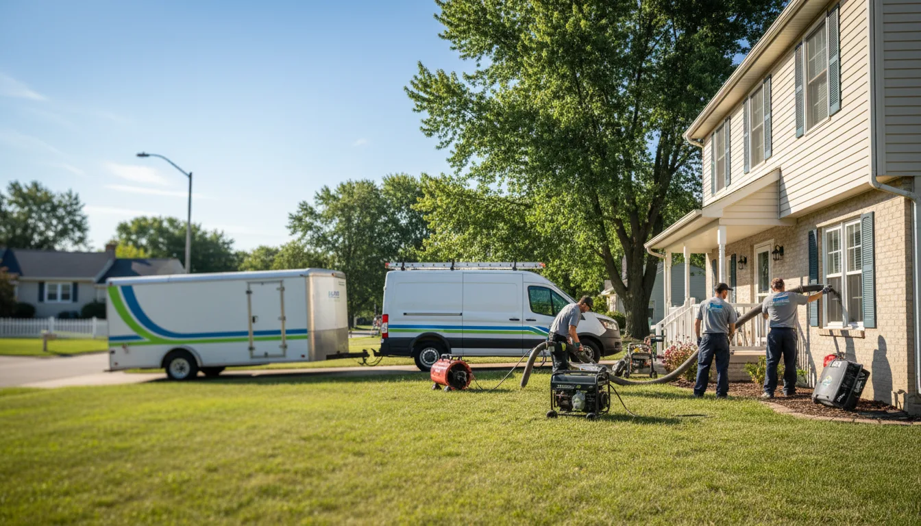 Flooded Basement Restoration And Cleanup With Repair in Mount Saint Joseph, OH near me